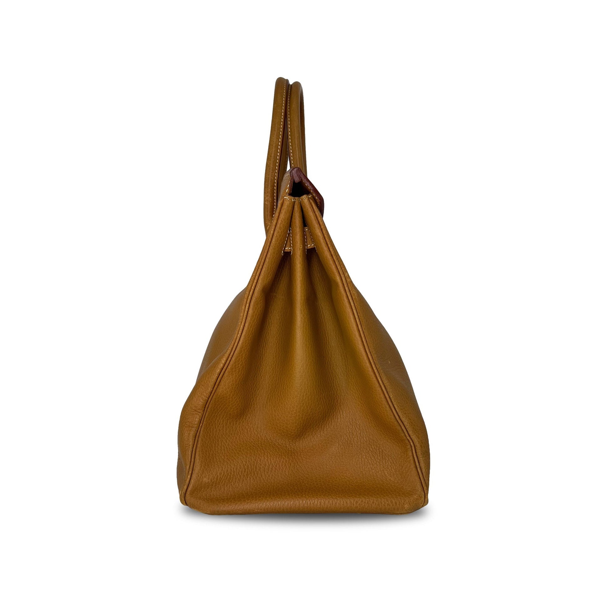   Luxury Hermes Birkin B40 GHW Clemence Leather designer bag