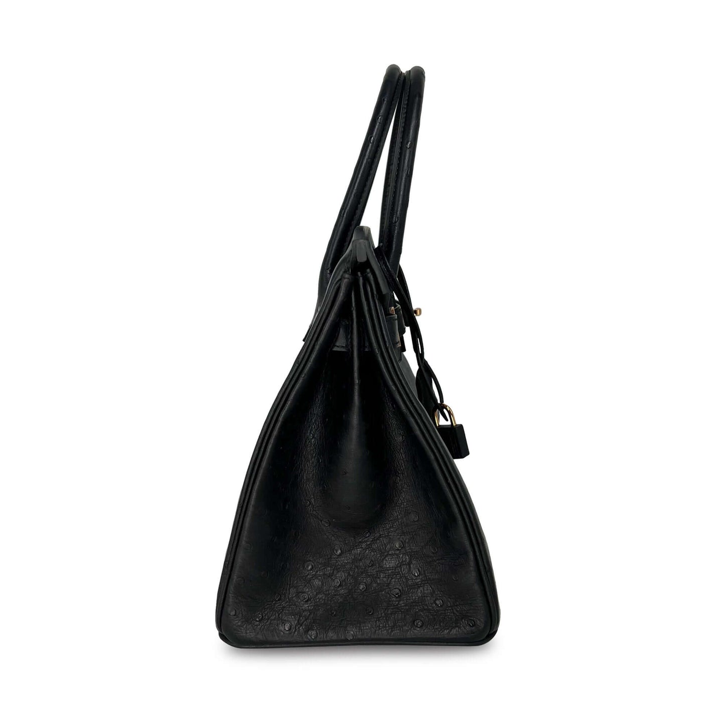   Luxury Hermes Birkin Noir Designer Bag B30 RGHW