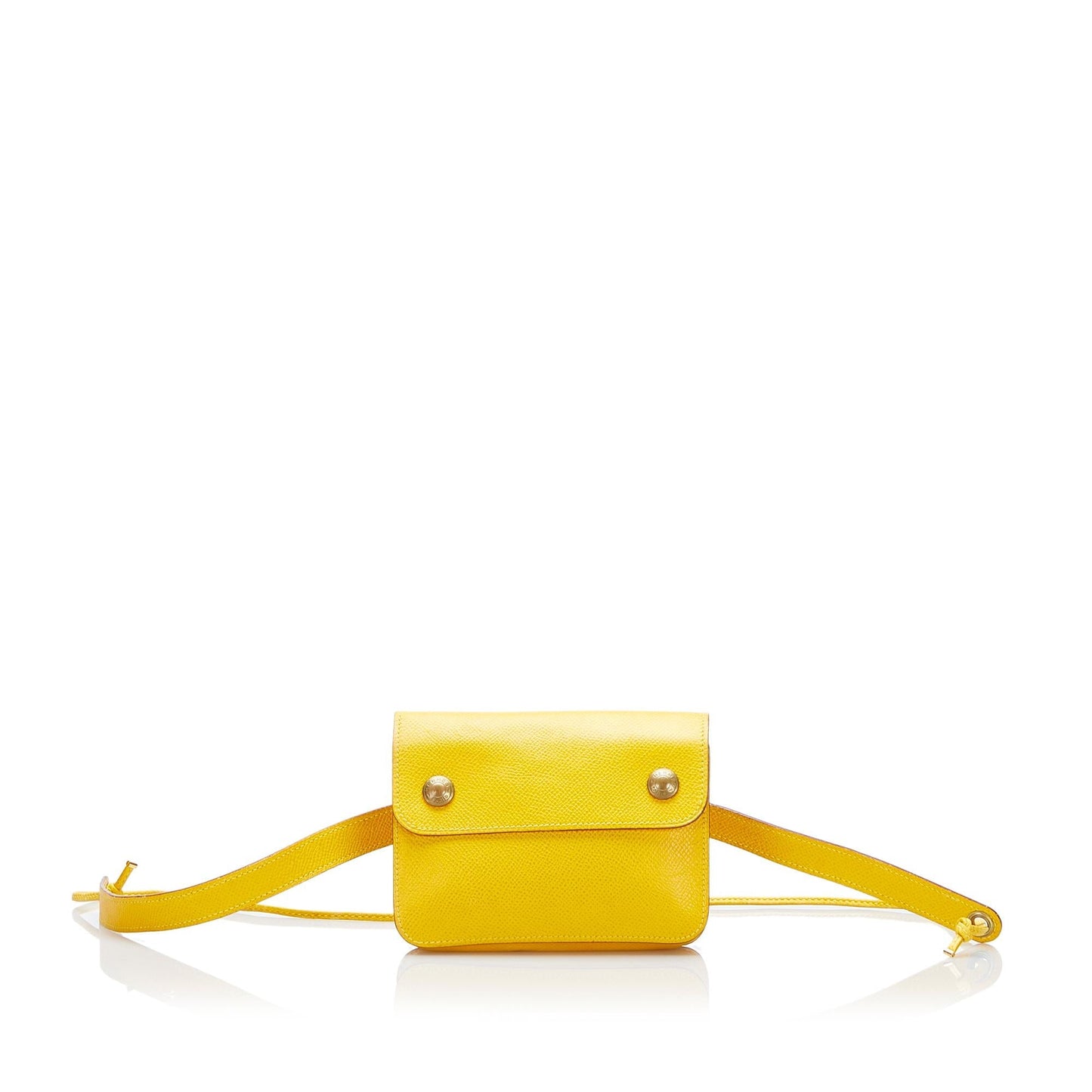 Luxury Hermes Courchevel Pochette Green Waist Bag (SHG-oMt7Ji)