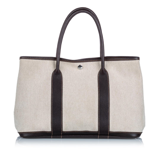 Luxury Hermes Garden Party PM Tote (SHG-10421)