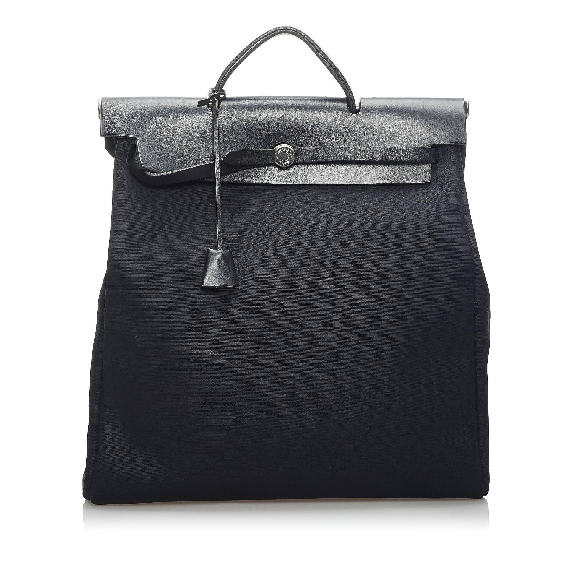Luxury Hermes Herbag Backpack (SHG-34141)
