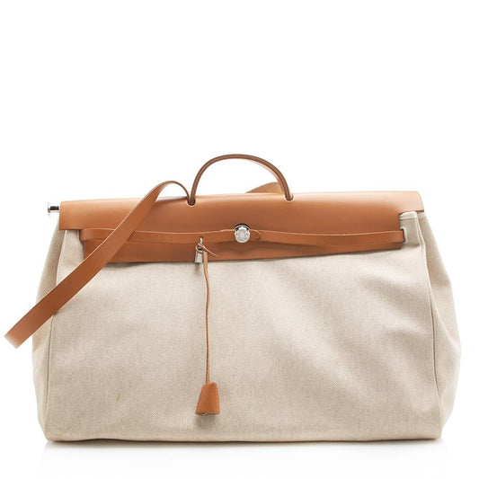 Luxury Hermes Herbag Cabine XL Tote (SHF-12073)