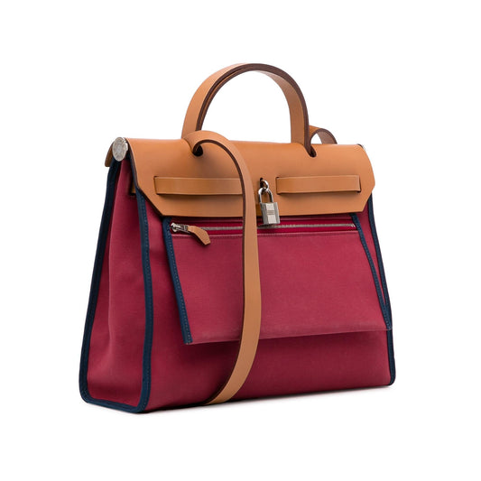 Luxury Hermes Herbag Zip 31 Satchel (SHG-Gpghvr)