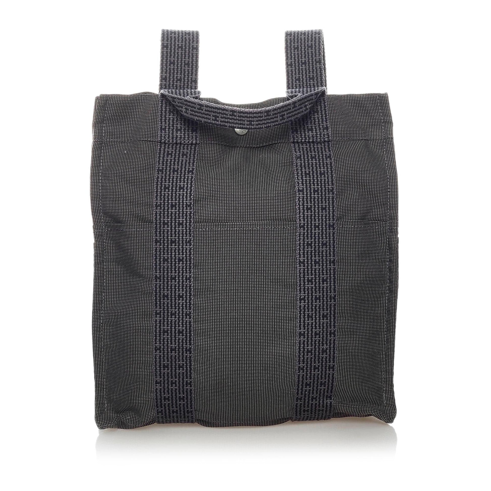 Luxury Hermes Herline Canvas Backpack MM (SHG-32311)