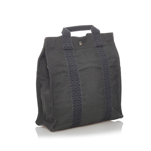 Luxury Hermes Herline Canvas Backpack MM (SHG-jTh1Jl)