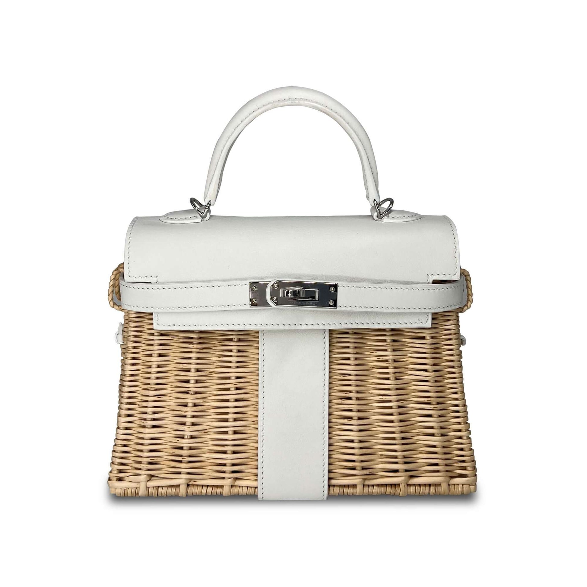   Luxury Hermes Kelly Designer Bag in white K20