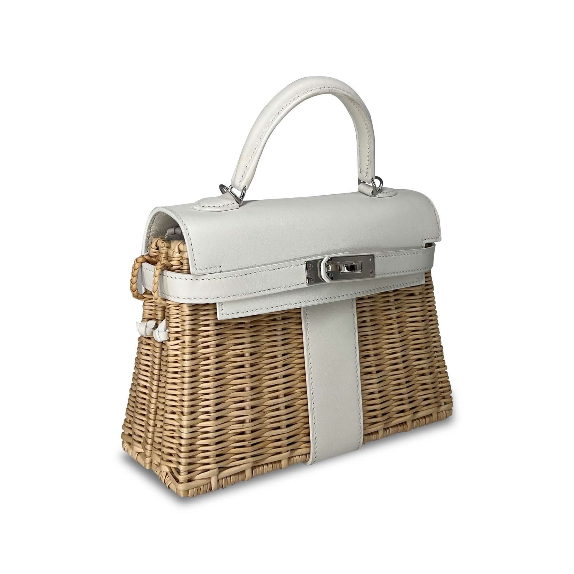   Luxury Hermes Kelly Designer Bag in white K20