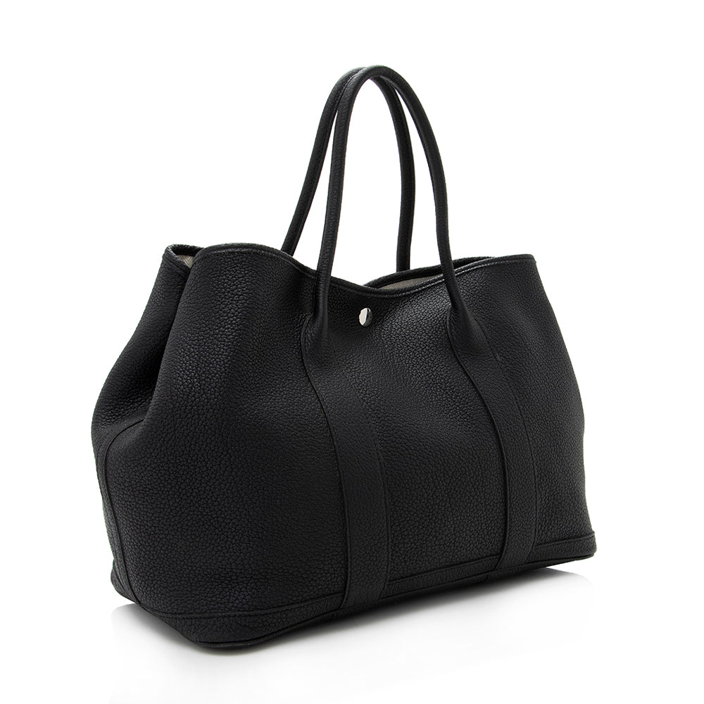 Luxury Hermes Negonda Leather Garden Party 36mm Tote (SHF-17587)
