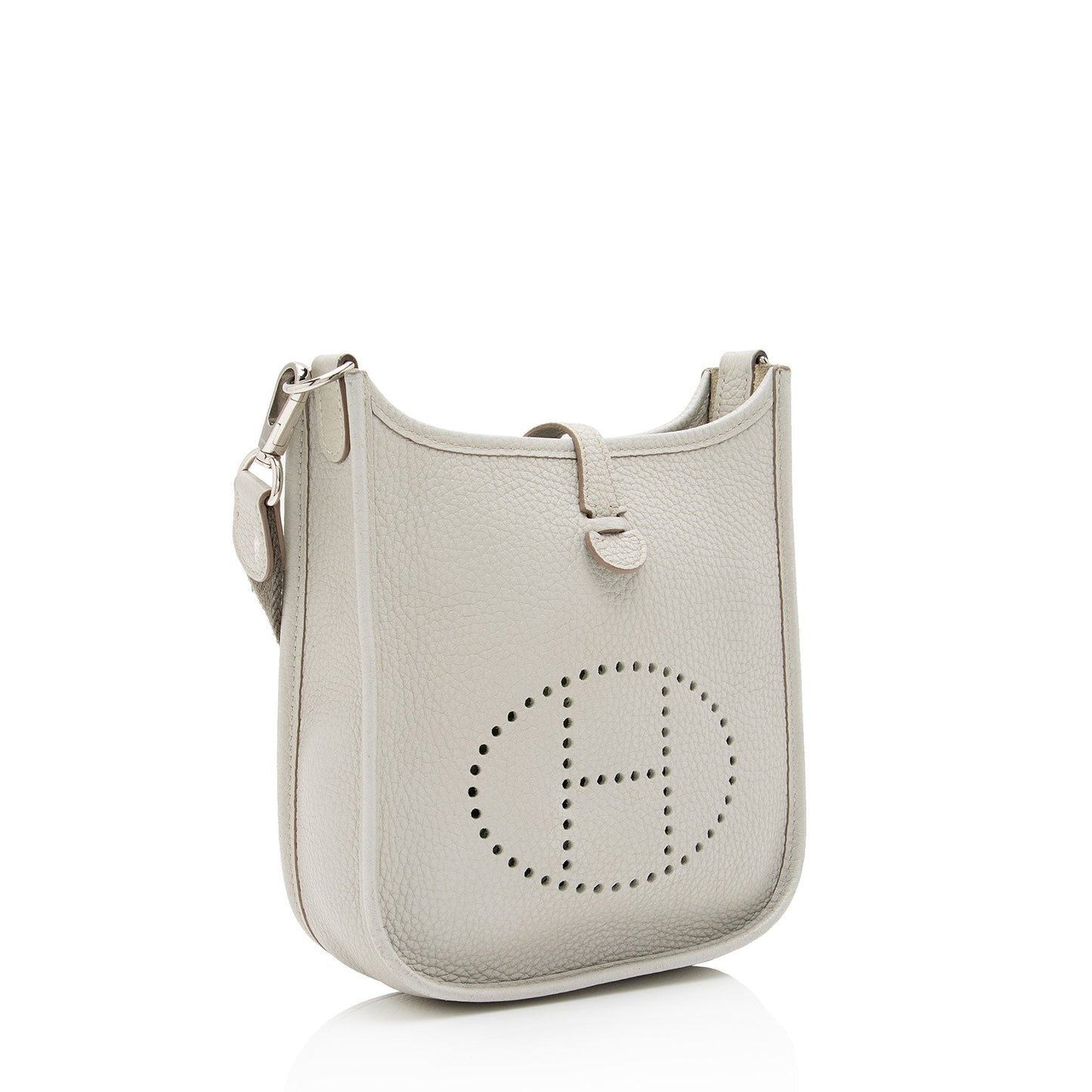 Luxury Hermes Taurillon Clemence Amazone Evelyne TPM Shoulder Bag (SHF-ssXCOE)