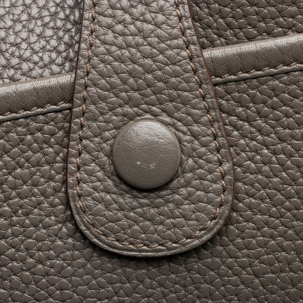 Luxury Hermes Taurillon Clemence Evelyne III PM Shoulder Bag (SHF-20581)