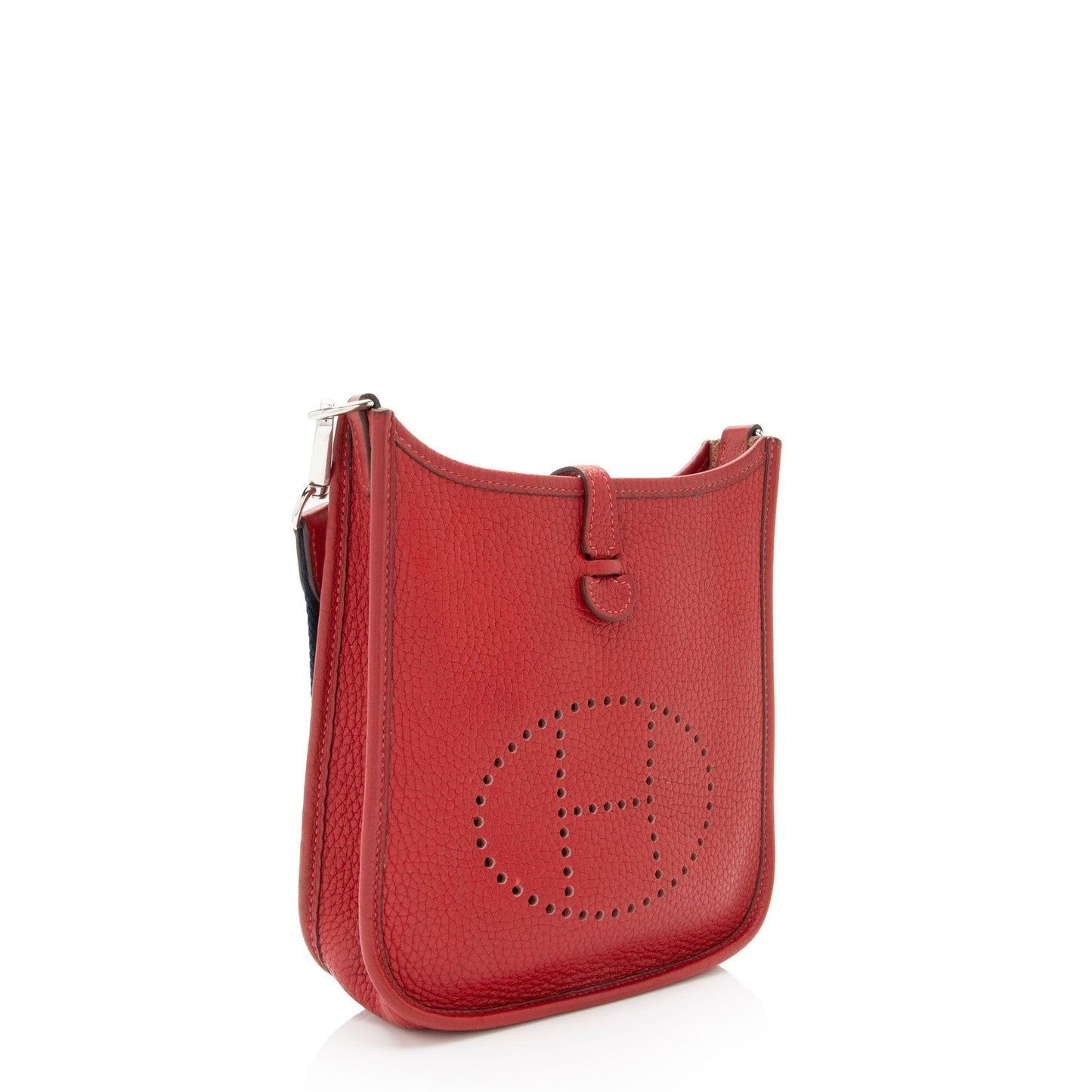 Luxury Hermes Taurillon Clemence Evelyne TPM Shoulder Bag (SHF-UsNDGA)