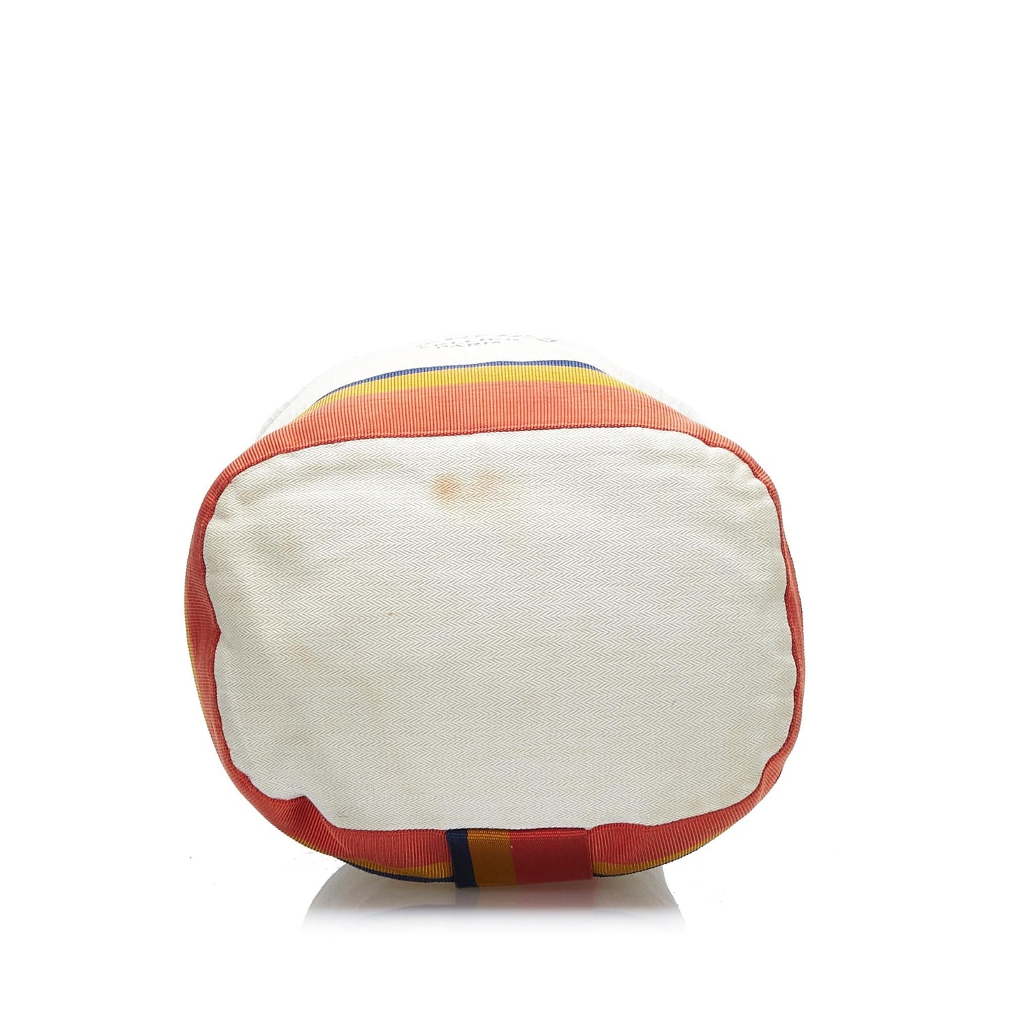 Luxury Hermes Toile Chevron Cavalier Sling Bag (SHG-Qhlu50)