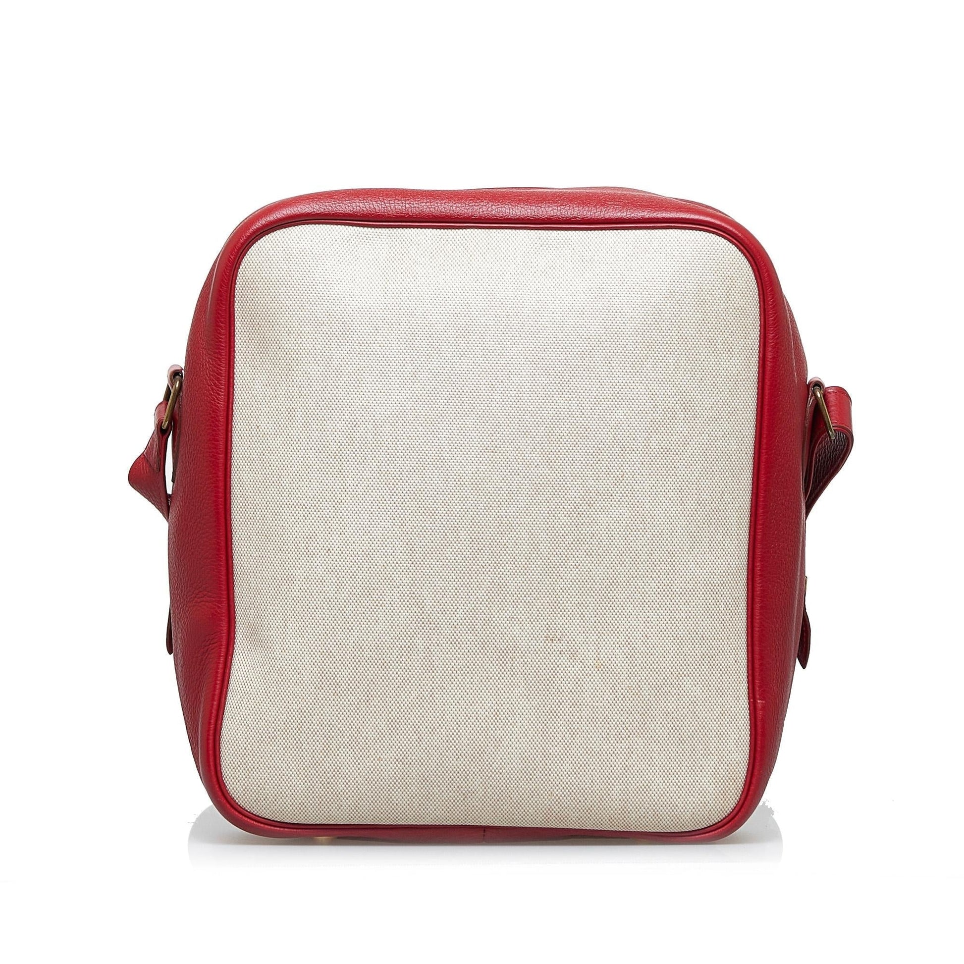 Luxury Hermes Toile Victoria Messenger Bag (SHG-ofetp4)