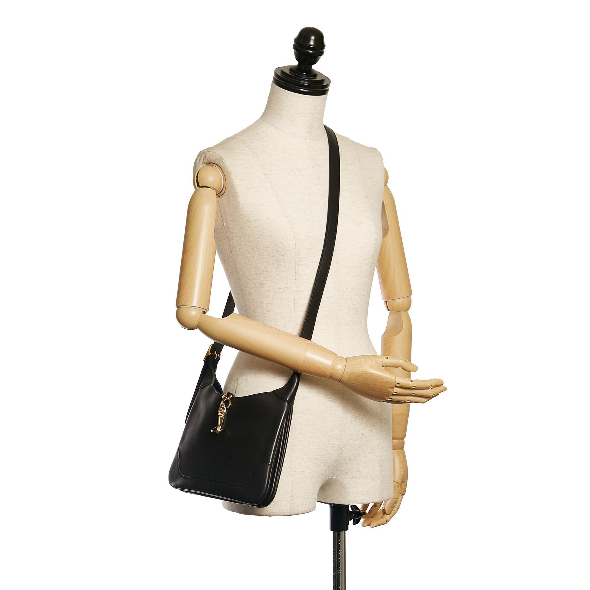 Luxury Hermes Trim Duo Leather Crossbody Bag (SHG-KZI78u)