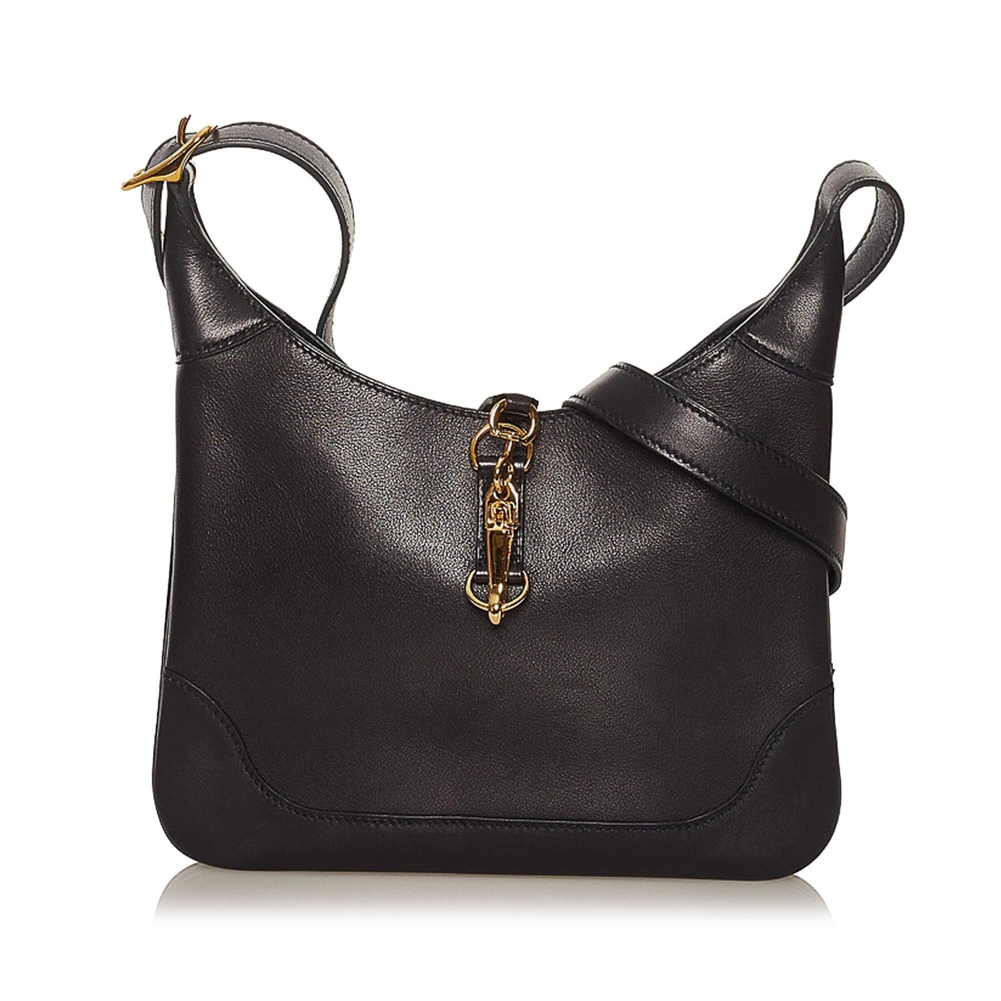Luxury Hermes Trim Duo Leather Crossbody Bag (SHG-tlQLpo)