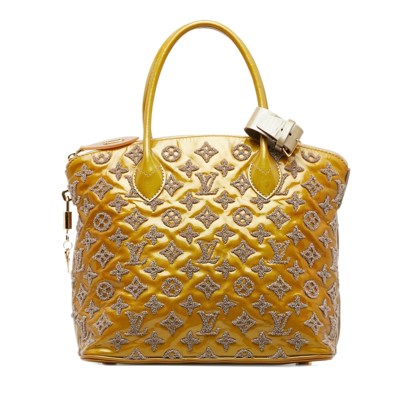 LOUIS VUITTON Monogram Fascination Lockit Handbag