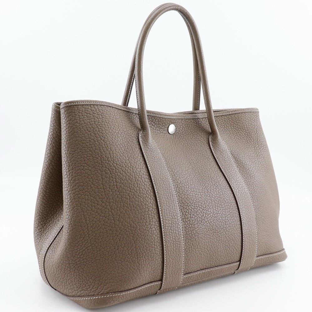 HERMES Tote Bag Negonda Brown Garden party 36 PM Women