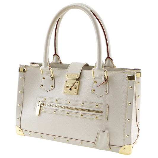 LOUIS VUITTON Handbag Goatskin Bron (White) Suhali line Fabreau Women