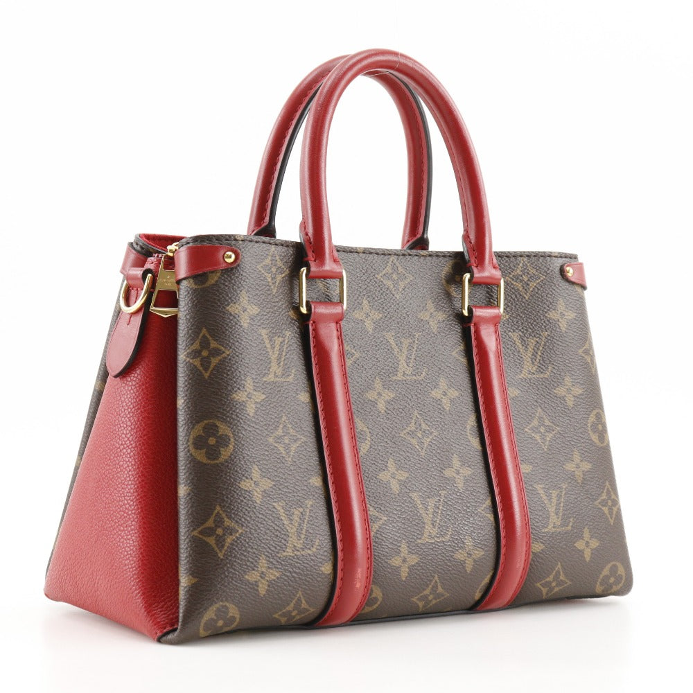 LOUIS VUITTON Handbag Monogram canvas Brown / red Sufro NV BB