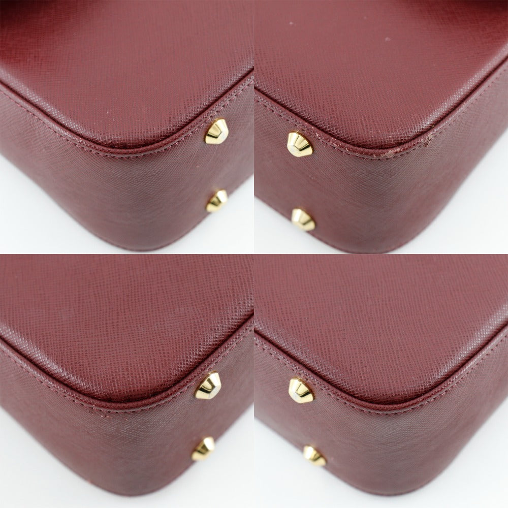 Burberry Hobo Leather Shoulder Bag