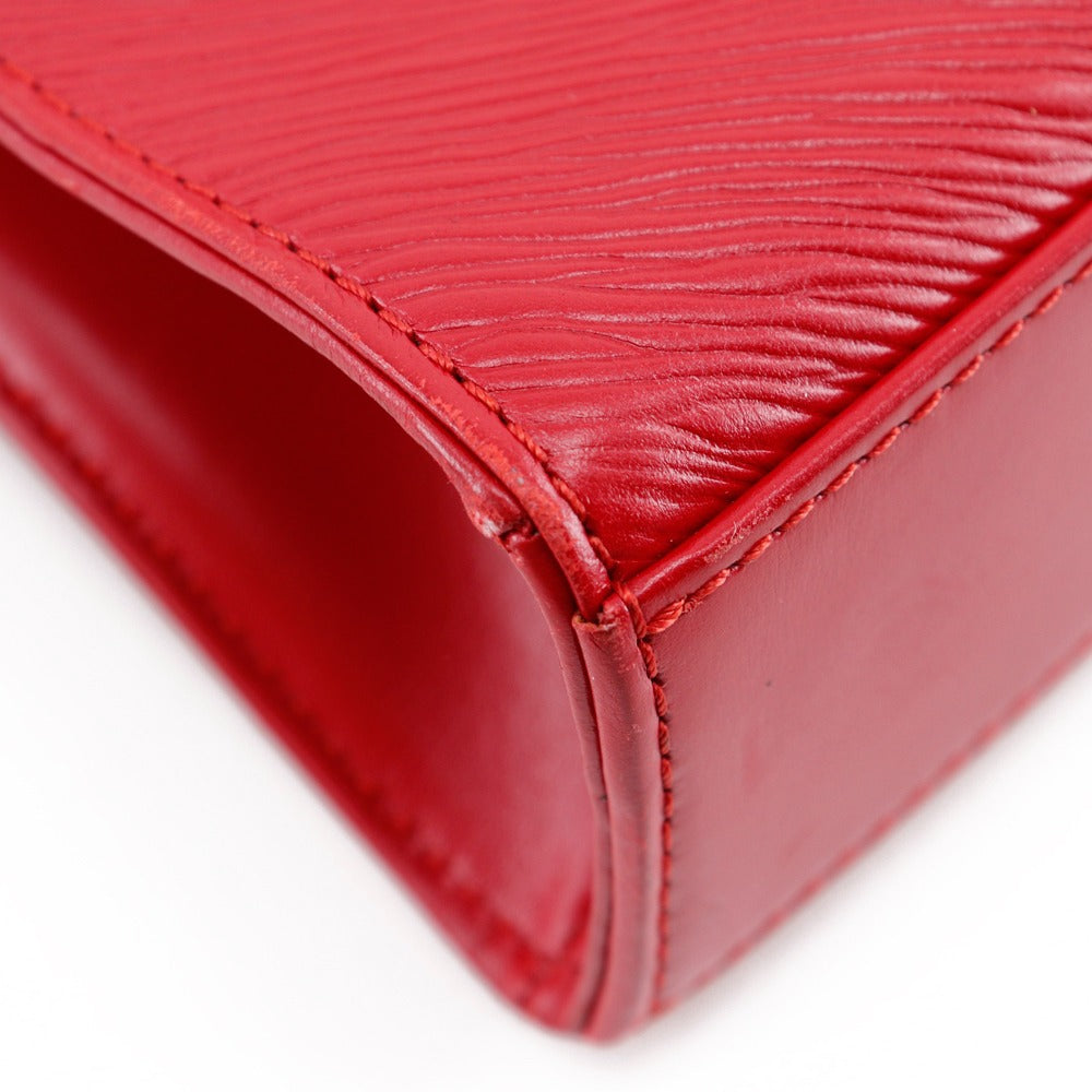 LOUIS VUITTON Shoulder Bag Calfskin , Epi Leather Red Opera line Spartan Women