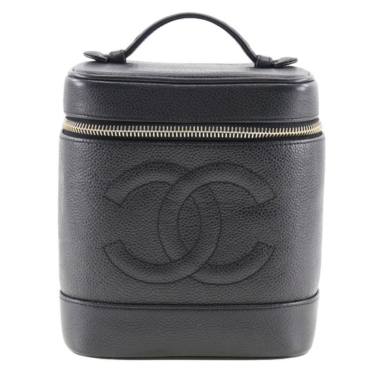Chanel Vanity Caviar Skin Handbag