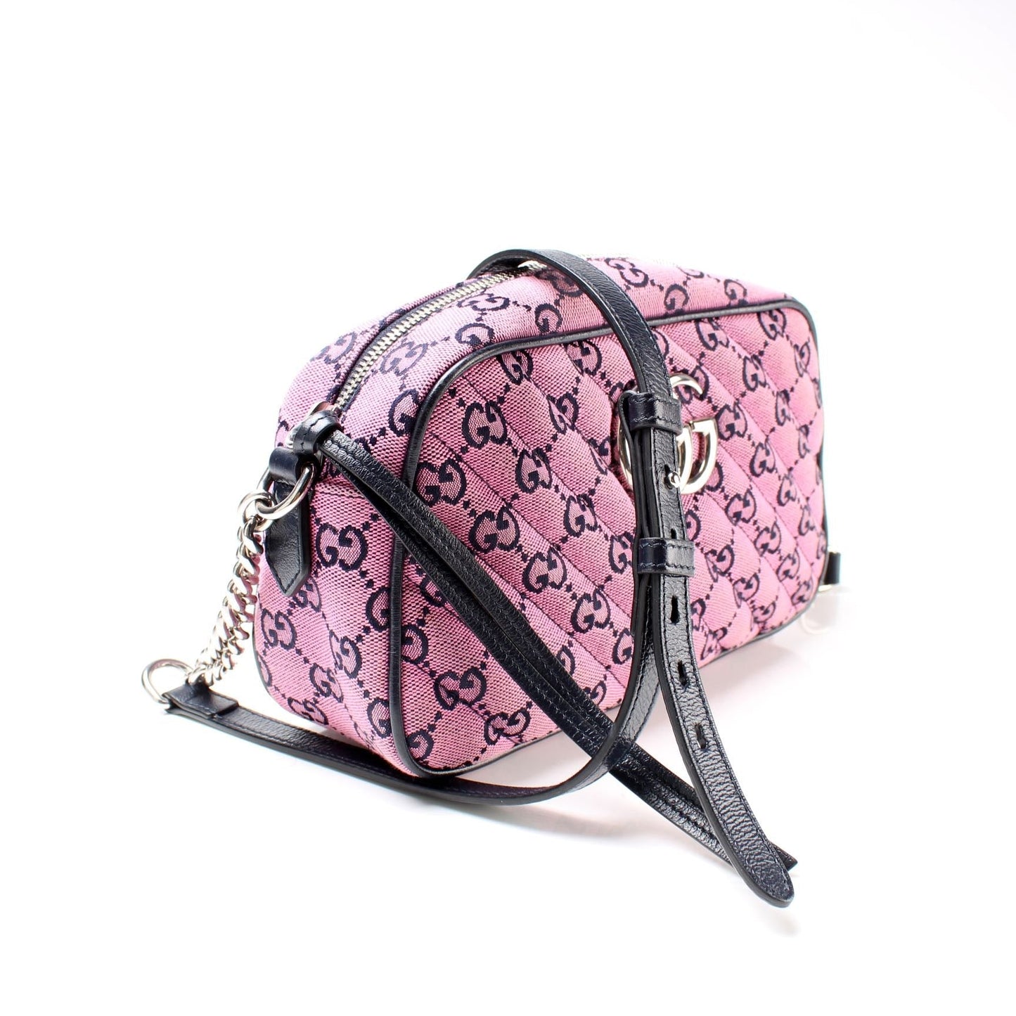 Gucci 447632 Marmont Small Canvas Camera Bag
