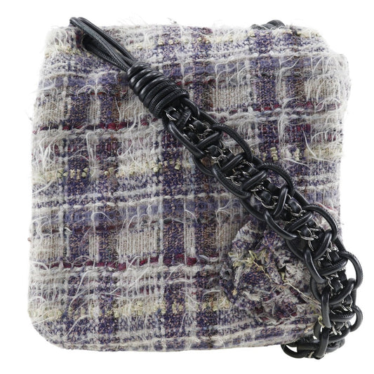 Chanel Camellia Tweed Shoulder Bag
