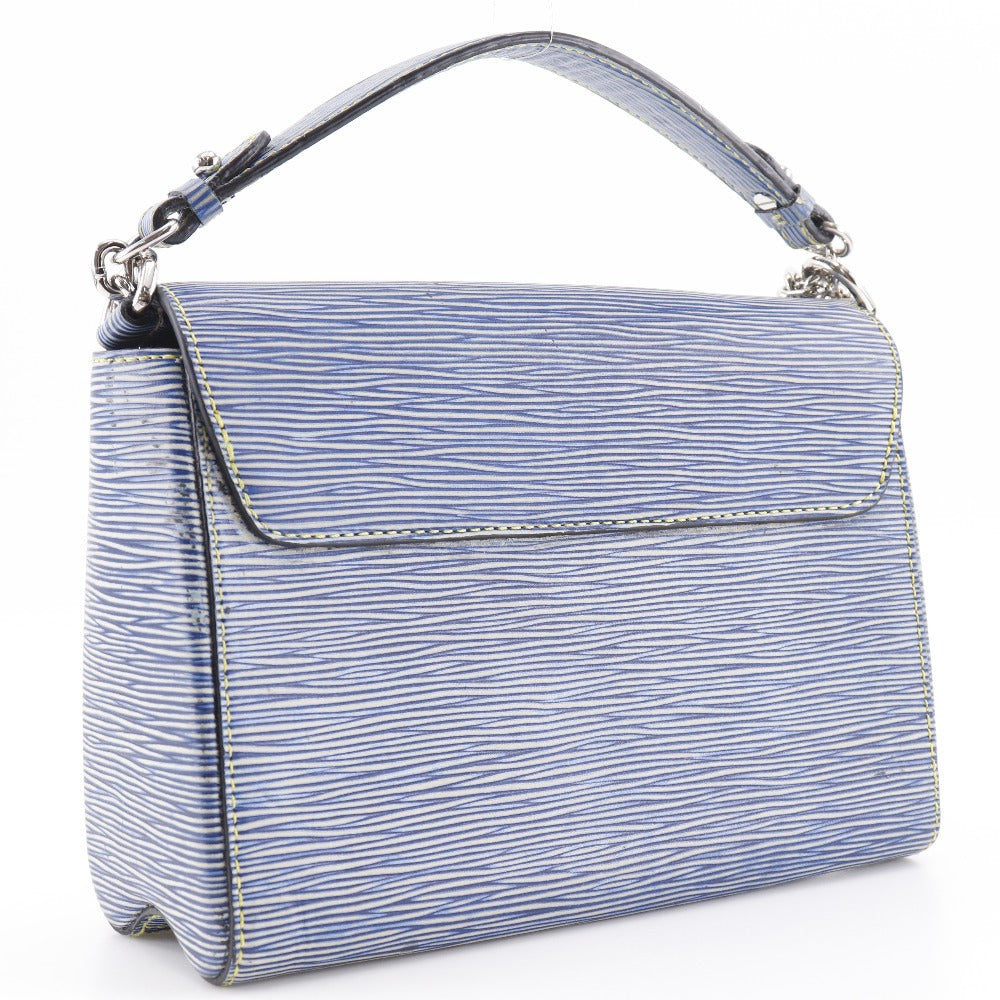 LOUIS VUITTON Shoulder Bag Epi Leather blue Twist MM Women