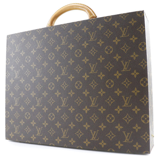 LOUIS VUITTON Business bag Monogram canvas Brown president Attache case
