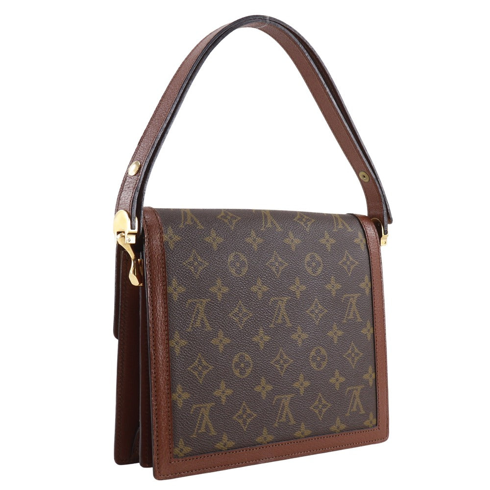 LOUIS VUITTON Shoulder Bag Monogram canvas Brown Sac Dauphine Women