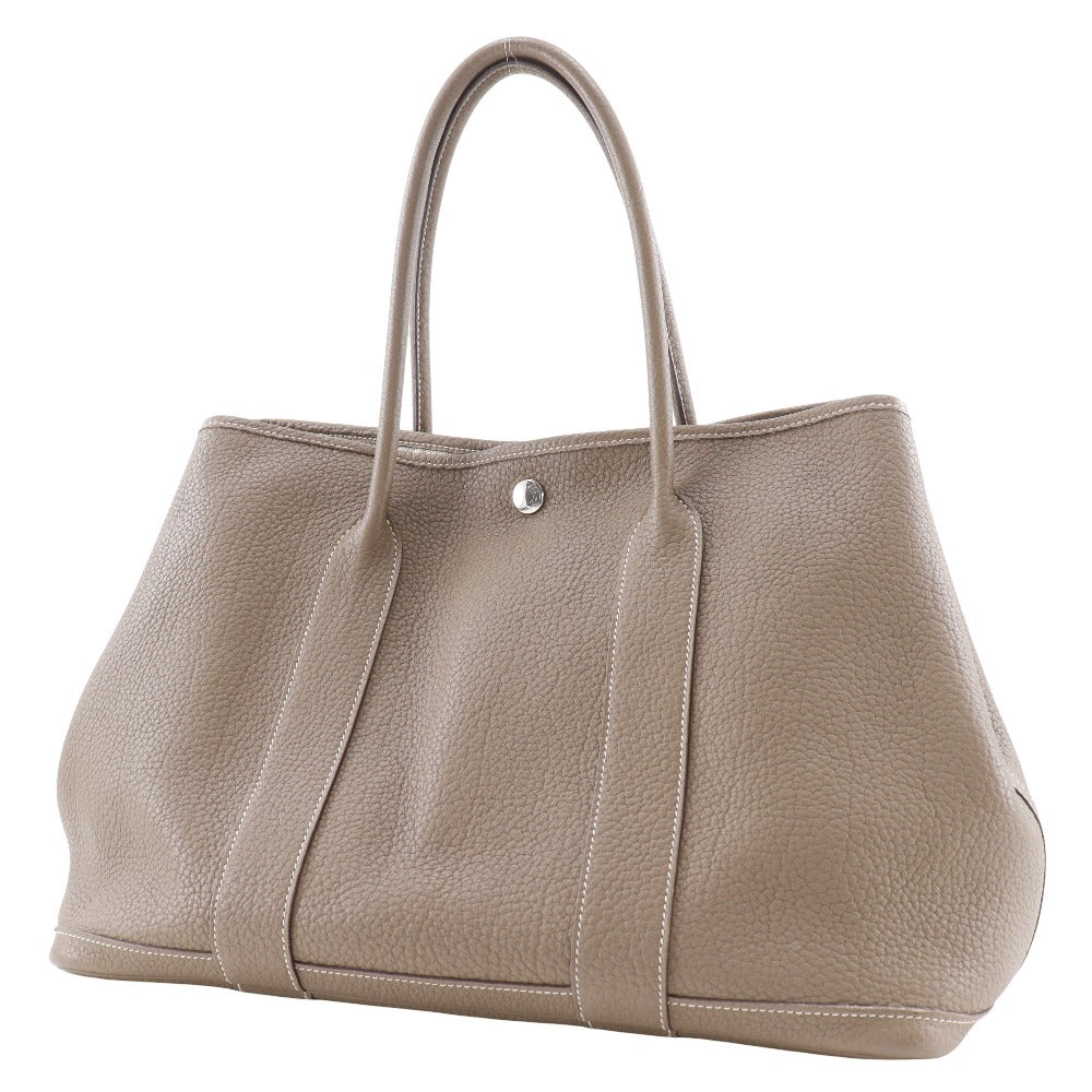HERMES Tote Bag Negonda Brown Garden party 36 PM Women