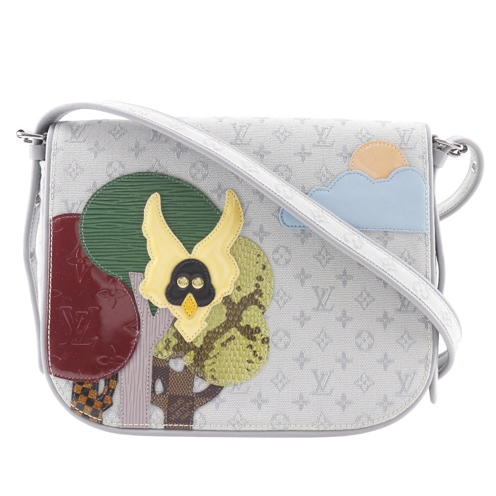 LOUIS VUITTON Shoulder Bag Monogram Mini Canvas, Monogram Vernis, Epi Leather gray Conte Do Fe Musette Women