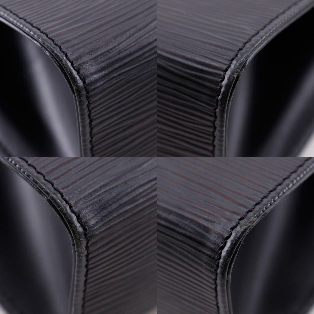 LOUIS VUITTON Shoulder Bag Epi Leather black Dinar Women