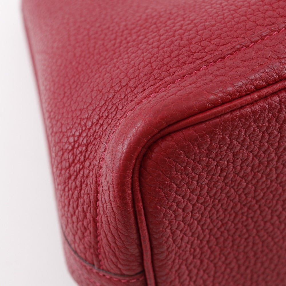HERMES Handbag Negonda Red Garden party TPM