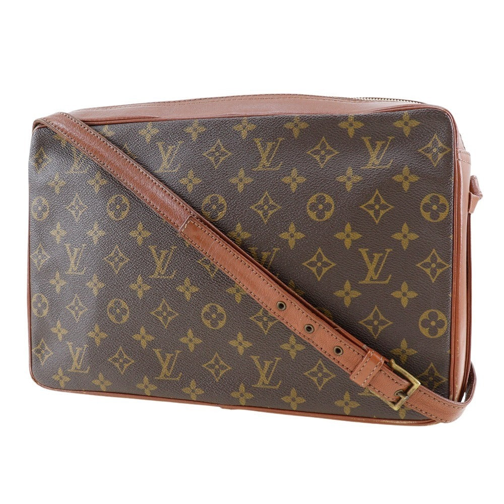 LOUIS VUITTON Shoulder Bag Monogram canvas Brown Sac bandouliere35 mens(Unisex)