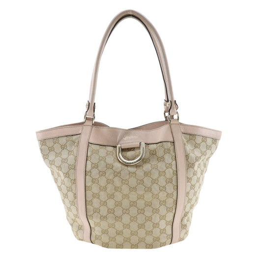GUCCI Handbag GG canvas beige Women