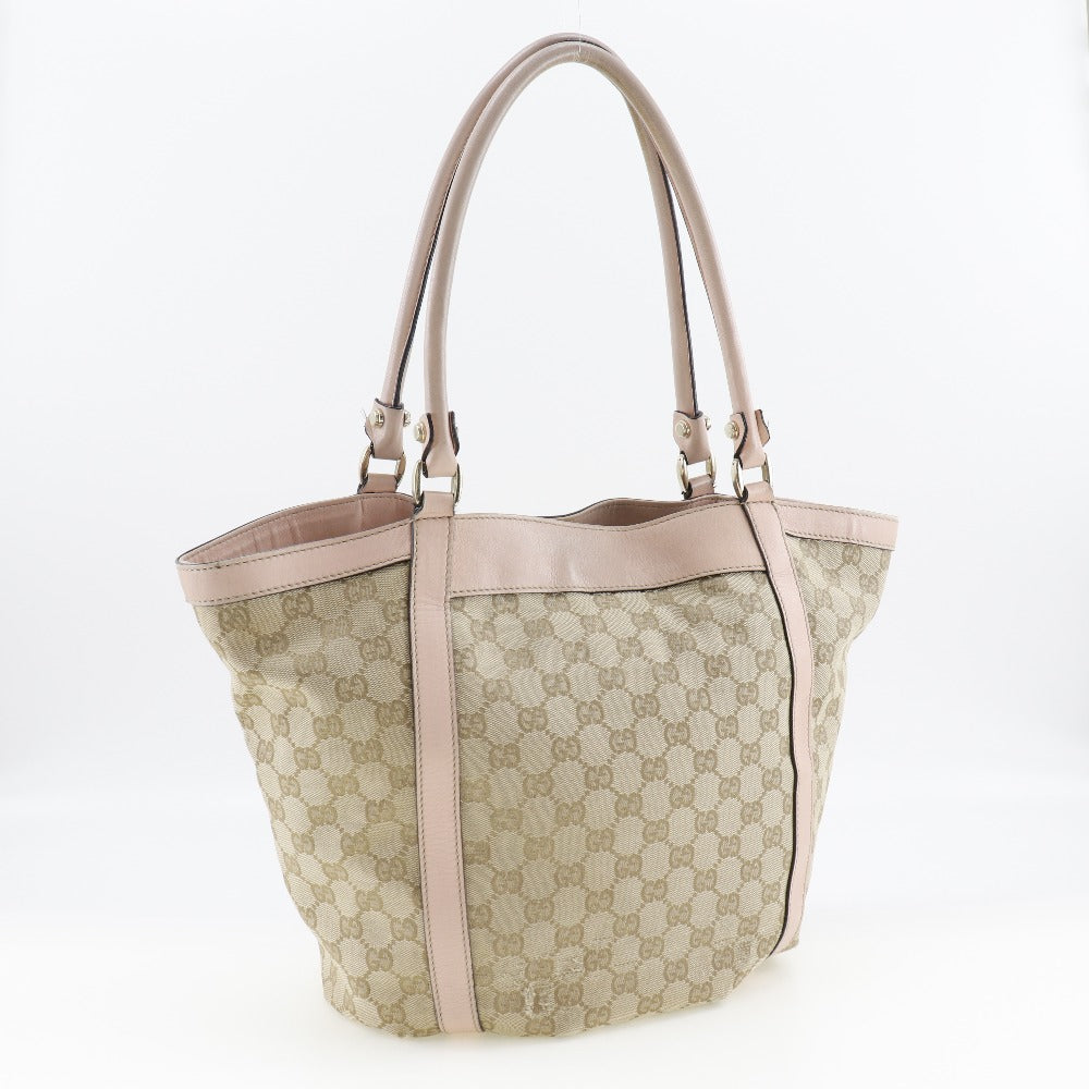 GUCCI Handbag GG canvas beige Women