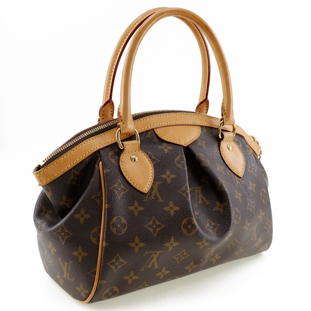 LOUIS VUITTON Handbag Monogram canvas Brown Tivoli PM Women