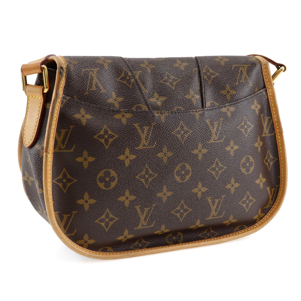 LOUIS VUITTON Shoulder Bag Monogram canvas Brown Menil Montan PM Women