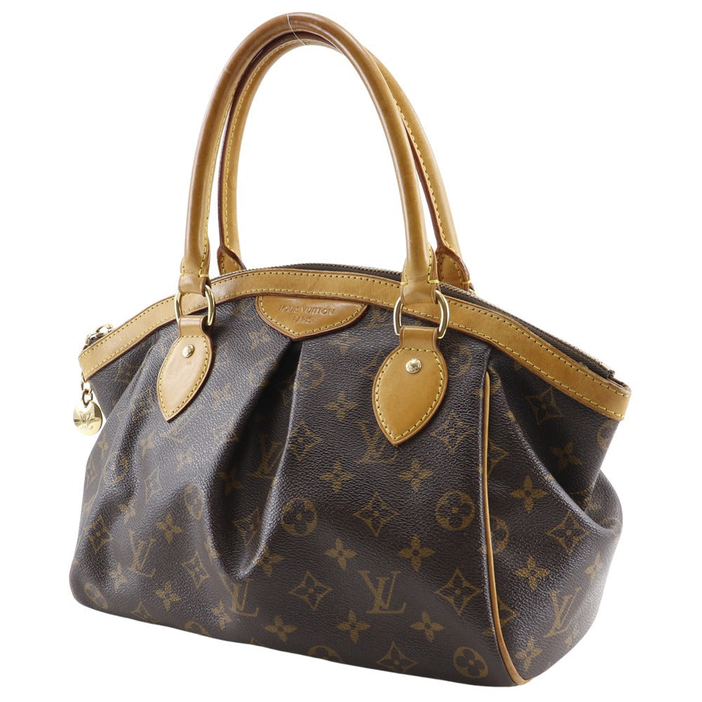 LOUIS VUITTON Handbag Monogram canvas Brown Tivoli PM Women