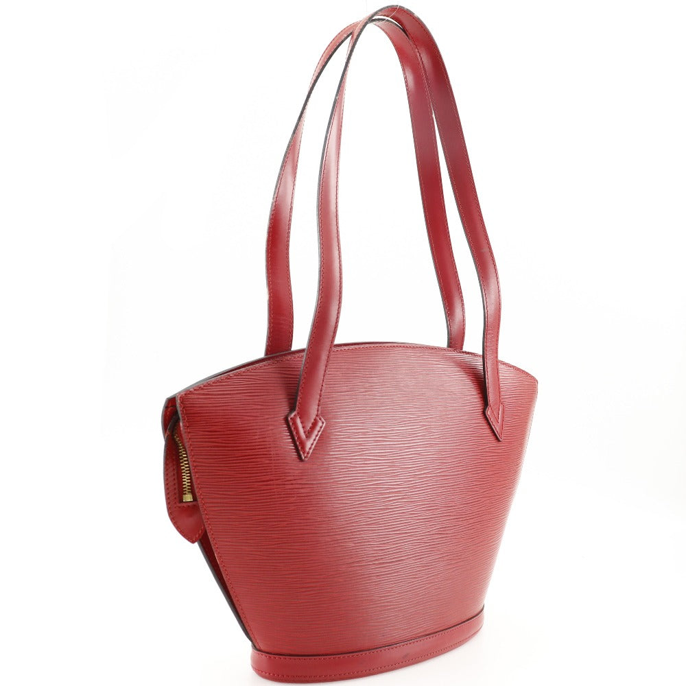 LOUIS VUITTON Shoulder Bag Epi Leather Red Sun jack Women