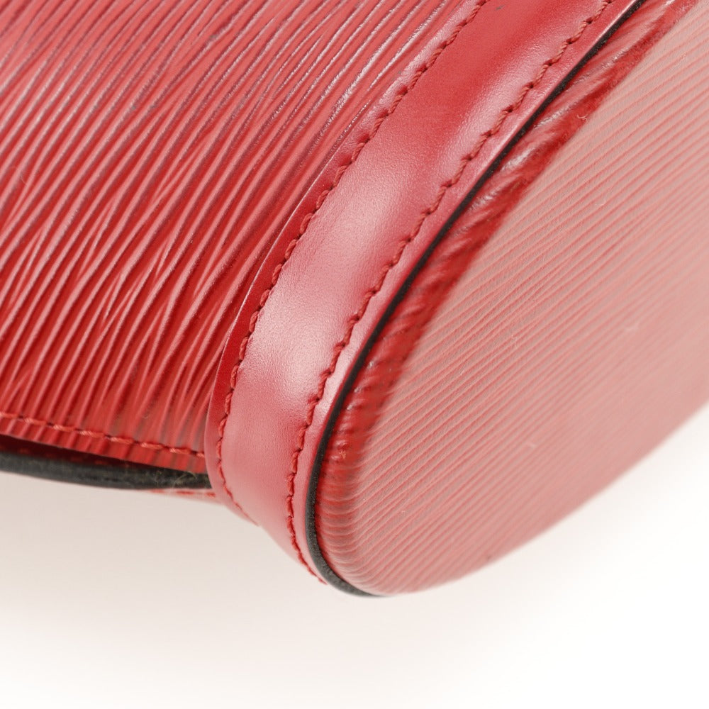 LOUIS VUITTON Shoulder Bag Epi Leather Red Sun jack Women