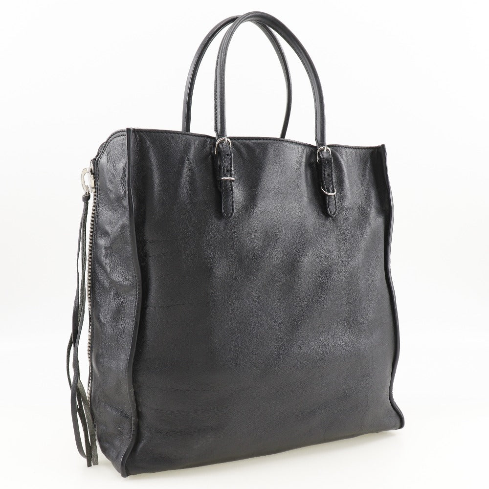 BALENCIAGA Tote Bag 255412 Calfskin black Paper bag Women