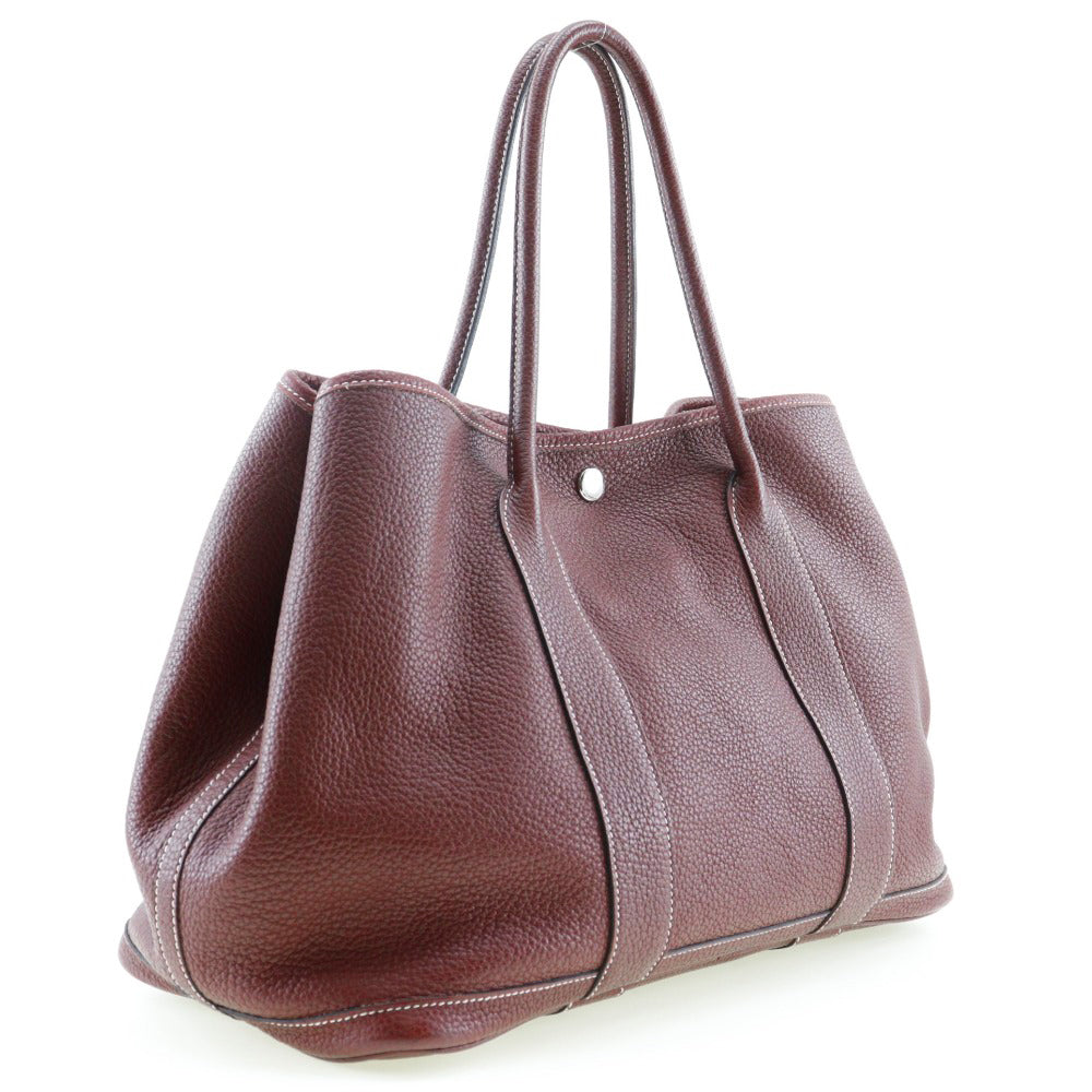 HERMES Tote Bag Negonda Red Garden party PM Women