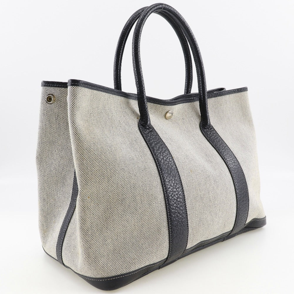 HERMES Tote Bag Tower ash gray Garden party 36 PM Women