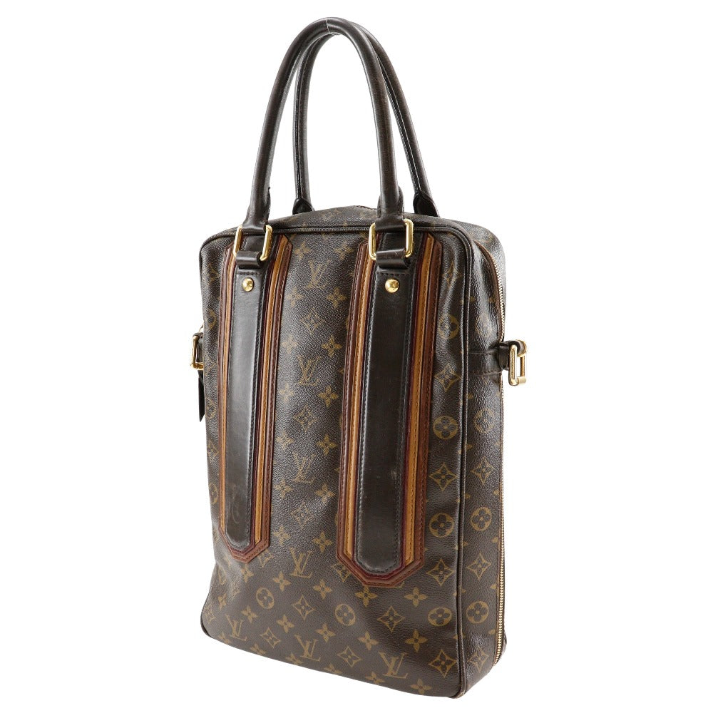LOUIS VUITTON Handbag Monogram canvas Brown Monogram Bekia Porto Document Vertical mens