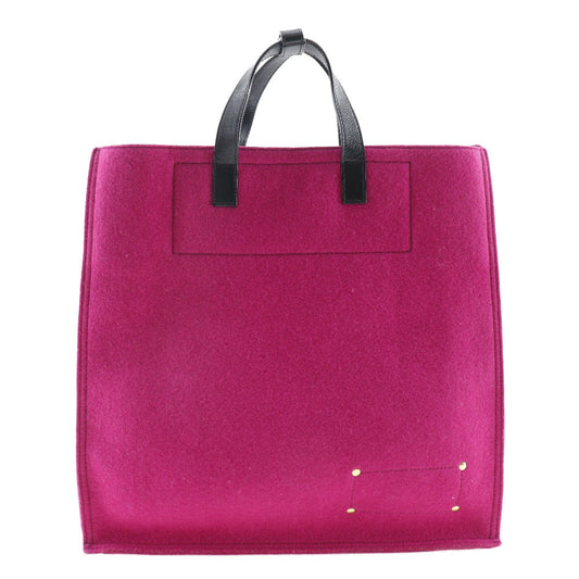 Saint Laurent Felt Leather Tote Bag