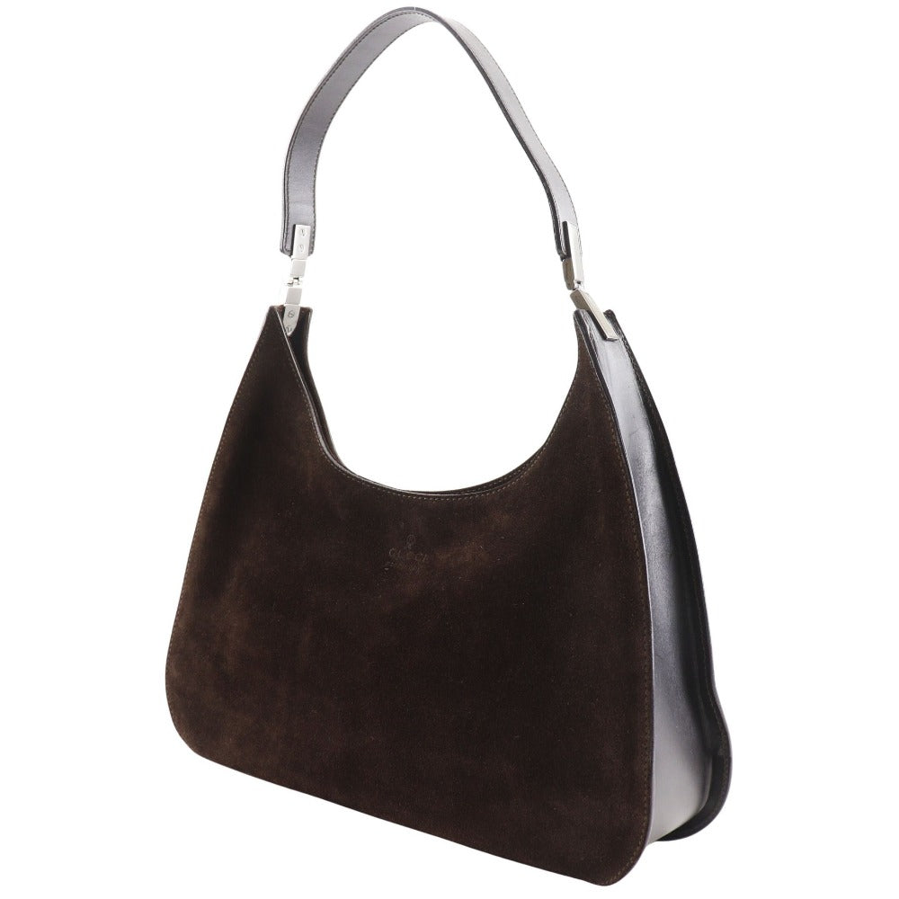 Gucci Suede Shoulder Bag
