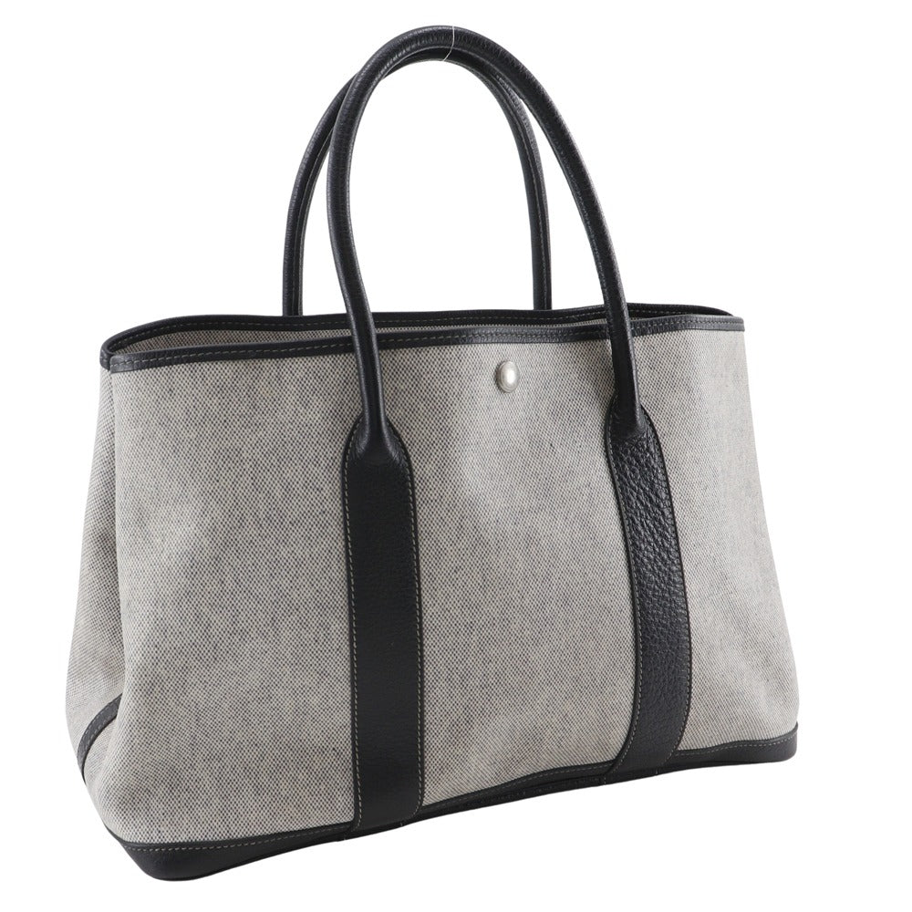HERMES Tote Bag Tower ash gray Garden party 36 PM